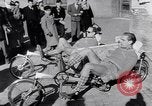 Image of armchair bicycles Italy, 1952, second 12 stock footage video 65675035495