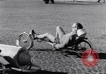 Image of armchair bicycles Italy, 1952, second 23 stock footage video 65675035495