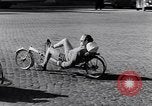 Image of armchair bicycles Italy, 1952, second 24 stock footage video 65675035495