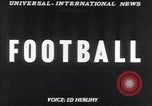 Standbild American Football United States USA, 1953, aus Sekunde 3 historischem Filmmaterial Videoclip 65675035501