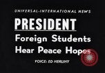 Standbild Dwight D Eisenhower Washington DC USA, 1955, aus Sekunde 16 historischem Filmmaterial Videoclip 65675035502