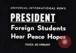 Standbild Dwight D Eisenhower Washington DC USA, 1955, aus Sekunde 18 historischem Filmmaterial Videoclip 65675035502