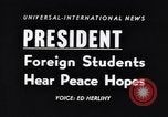 Standbild Dwight D Eisenhower Washington DC USA, 1955, aus Sekunde 19 historischem Filmmaterial Videoclip 65675035502