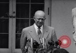 Standbild Dwight D Eisenhower Washington DC USA, 1955, aus Sekunde 46 historischem Filmmaterial Videoclip 65675035502