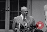 Standbild Dwight D Eisenhower Washington DC USA, 1955, aus Sekunde 47 historischem Filmmaterial Videoclip 65675035502