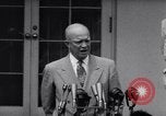 Standbild Dwight D Eisenhower Washington DC USA, 1955, aus Sekunde 49 historischem Filmmaterial Videoclip 65675035502