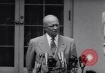 Standbild Dwight D Eisenhower Washington DC USA, 1955, aus Sekunde 50 historischem Filmmaterial Videoclip 65675035502