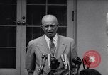 Standbild Dwight D Eisenhower Washington DC USA, 1955, aus Sekunde 54 historischem Filmmaterial Videoclip 65675035502