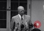 Standbild Dwight D Eisenhower Washington DC USA, 1955, aus Sekunde 58 historischem Filmmaterial Videoclip 65675035502