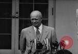 Standbild Dwight D Eisenhower Washington DC USA, 1955, aus Sekunde 60 historischem Filmmaterial Videoclip 65675035502