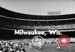 Image All Star Match de baseball Milwaukee Wisconsin USA, 1955, de la seconde 3 séquences d'archives historiques vidéo 65675035508