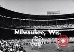 Image All Star Match de baseball Milwaukee Wisconsin USA, 1955, de la seconde 4 séquences d'archives historiques vidéo 65675035508
