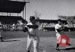 Image of New York Giants Baseball Team in Spring Training Phoenix Arizona USA, 1956, second 6 stock footage video 65675035516
