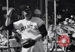 Image of New York Giants Baseball Team in Spring Training Phoenix Arizona USA, 1956, second 12 stock footage video 65675035516