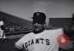 Image of New York Giants Baseball Team in Spring Training Phoenix Arizona USA, 1956, second 17 stock footage video 65675035516
