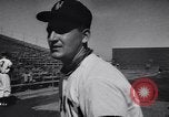 Image of New York Giants Baseball Team in Spring Training Phoenix Arizona USA, 1956, second 19 stock footage video 65675035516