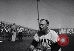 Image of New York Giants Baseball Team in Spring Training Phoenix Arizona USA, 1956, second 26 stock footage video 65675035516