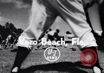 Image of Brooklyn Dodgers in Spring training Vero Beach Florida USA, 1956, second 1 stock footage video 65675035517
