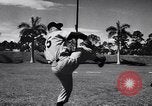 Image of Brooklyn Dodgers in Spring training Vero Beach Florida USA, 1956, second 18 stock footage video 65675035517