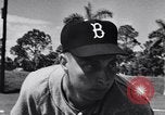 Image of Brooklyn Dodgers in Spring training Vero Beach Florida USA, 1956, second 24 stock footage video 65675035517