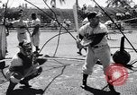 Image of Brooklyn Dodgers in Spring training Vero Beach Florida USA, 1956, second 31 stock footage video 65675035517