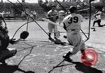 Image of Brooklyn Dodgers in Spring training Vero Beach Florida USA, 1956, second 32 stock footage video 65675035517