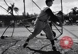 Image of Brooklyn Dodgers in Spring training Vero Beach Florida USA, 1956, second 39 stock footage video 65675035517