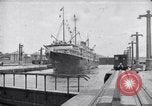 Image of ship Panama Canal, 1919, second 1 stock footage video 65675035518