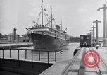 Image of ship Panama Canal, 1919, second 8 stock footage video 65675035518