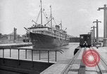 Image of ship Panama Canal, 1919, second 10 stock footage video 65675035518