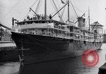 Image of ship Panama Canal, 1919, second 15 stock footage video 65675035518