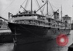 Image of ship Panama Canal, 1919, second 16 stock footage video 65675035518
