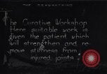 Image of occupational therapy for world war 1 soldiers Fort Sheridan Illinois USA, 1919, second 1 stock footage video 65675035523