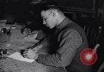 Image of fine motor occupational therapy for injured soldiers Fort Sheridan Illinois USA, 1919, second 17 stock footage video 65675035524