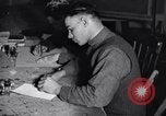 Image of fine motor occupational therapy for injured soldiers Fort Sheridan Illinois USA, 1919, second 19 stock footage video 65675035524