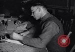 Image of fine motor occupational therapy for injured soldiers Fort Sheridan Illinois USA, 1919, second 20 stock footage video 65675035524