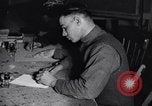 Image of fine motor occupational therapy for injured soldiers Fort Sheridan Illinois USA, 1919, second 25 stock footage video 65675035524