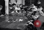 Image of fine motor occupational therapy for injured soldiers Fort Sheridan Illinois USA, 1919, second 33 stock footage video 65675035524