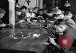 Image of fine motor occupational therapy for injured soldiers Fort Sheridan Illinois USA, 1919, second 36 stock footage video 65675035524