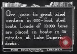 Image of ore freighter United States USA, 1920, second 5 stock footage video 65675035526