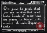 Image of ore freighter United States USA, 1920, second 8 stock footage video 65675035526