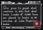 Image of ore freighter United States USA, 1920, second 9 stock footage video 65675035526