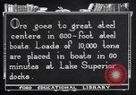 Image of ore freighter United States USA, 1920, second 12 stock footage video 65675035526