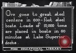 Image of ore freighter United States USA, 1920, second 15 stock footage video 65675035526