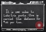 Image of ore freighter United States USA, 1920, second 19 stock footage video 65675035526