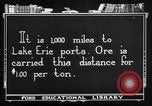 Image of ore freighter United States USA, 1920, second 22 stock footage video 65675035526