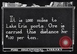 Image of ore freighter United States USA, 1920, second 23 stock footage video 65675035526