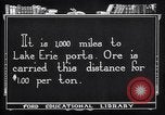 Image of ore freighter United States USA, 1920, second 27 stock footage video 65675035526