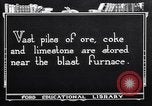 Image of blast furnace and slag pit United States USA, 1920, second 6 stock footage video 65675035528
