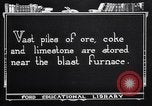 Image of blast furnace and slag pit United States USA, 1920, second 11 stock footage video 65675035528